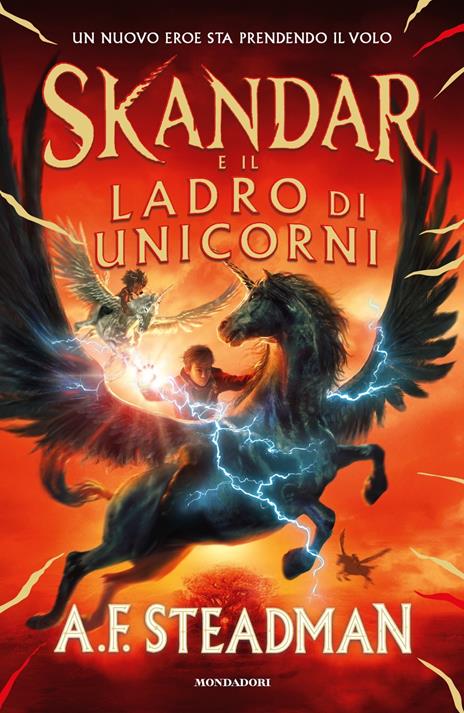 Skandar e il ladro di unicorni - A. F. Steadman - copertina