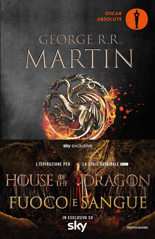 Fuoco e sangue. House of the Dragon - George R. R. Martin - copertina