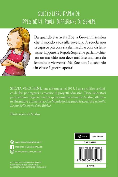 Maschi contro femmine. Ediz. ad alta leggibilità - Silvia Vecchini - 2