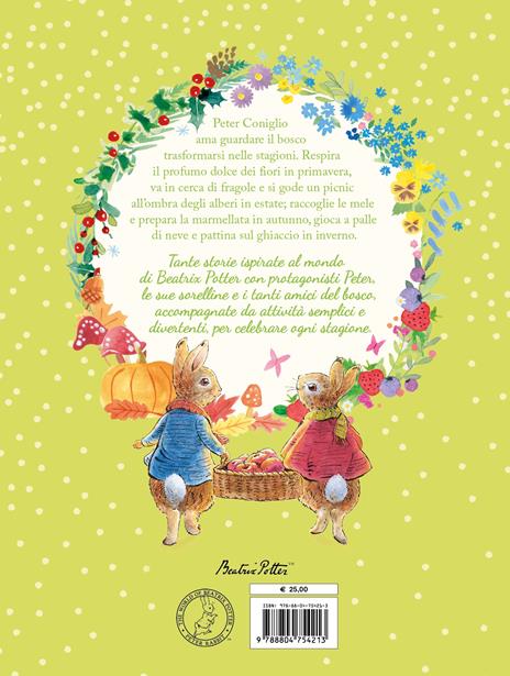 Le quattro stagioni di Peter Coniglio. Ediz. a colori - Beatrix Potter,Jim Helmore - 2