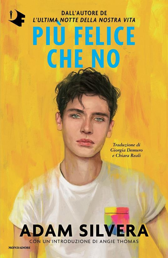 Più felice che no - Adam Silvera - copertina