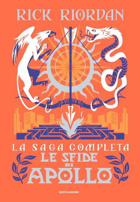Le sfide di Apollo. La saga completa - Rick Riordan - copertina