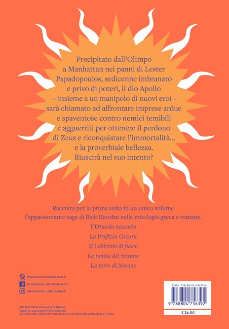 Le sfide di Apollo. La saga completa - Rick Riordan - 2