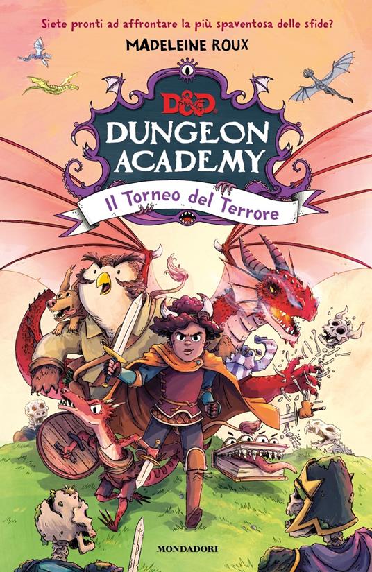 Il torneo del terrore. D&D. Dungeon Academy - Madeleine Roux - copertina