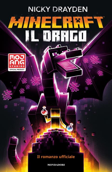 Minecraft. Il drago. Il romanzo ufficiale - Nicky Drayden - copertina