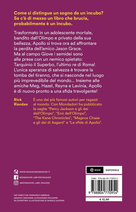 La tomba del tiranno. Le sfide di Apollo. Vol. 4 - Rick Riordan - 2