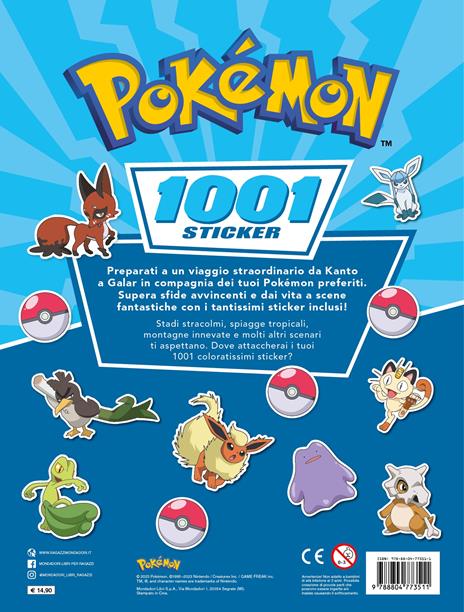 Pokémon. 1001 sticker - 2
