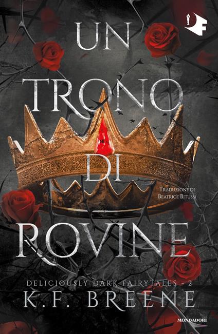 Un trono di rovine - K.F. Breene - copertina