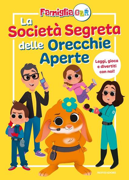 La Società Segreta delle Orecchie Aperte - Famiglia GBR - copertina