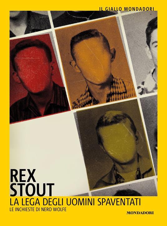 La lega degli uomini spaventati - Rex Stout - copertina