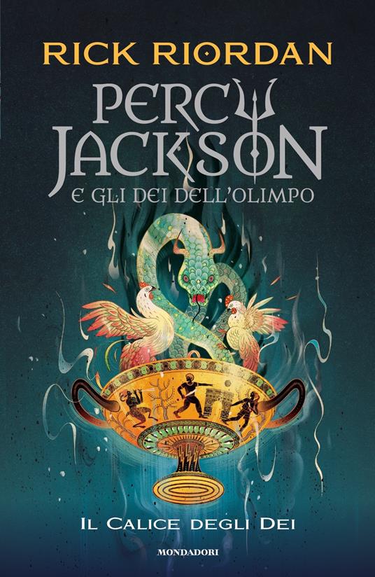 Il calice degli dei. Percy Jackson e gli dei dell'Olimpo - Rick Riordan - copertina