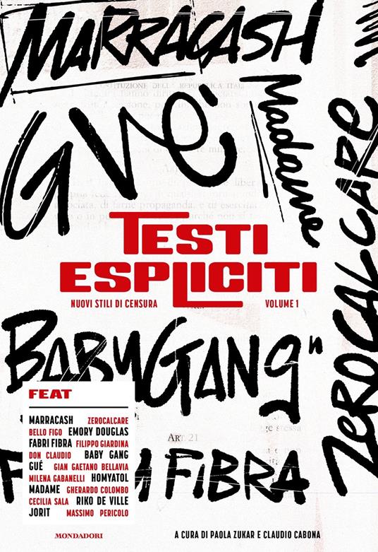 Testi espliciti. Nuovi stili di censura. Vol. 1 - copertina