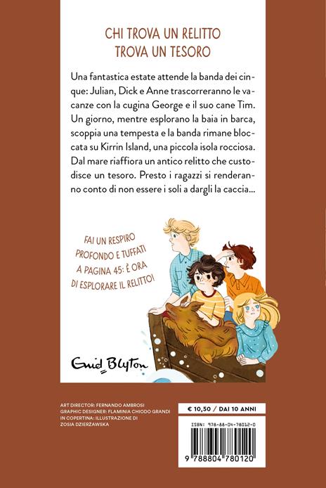 Sull'isola del tesoro. La banda dei cinque. Vol. 1 - Enid Blyton - 2