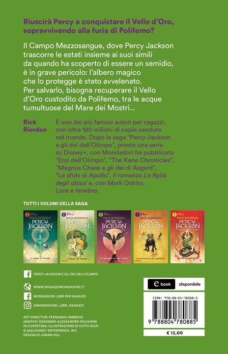 Il mare dei mostri. Percy Jackson e gli dei dell'Olimpo. Vol. 2 - Rick Riordan - 2