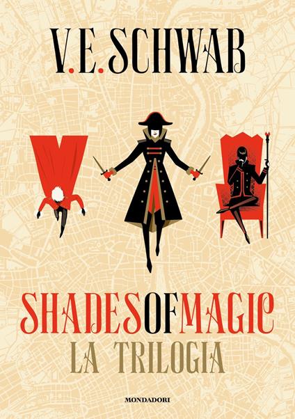 Shades of magic. La trilogia - V. E. Schwab - copertina