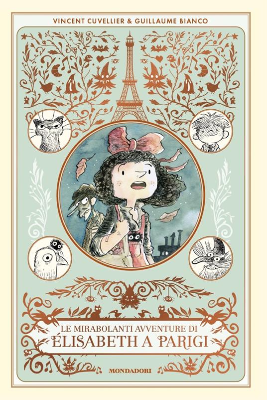 Le mirabolanti avventure di Elisabeth a Parigi - Vincent Cuvellier - copertina