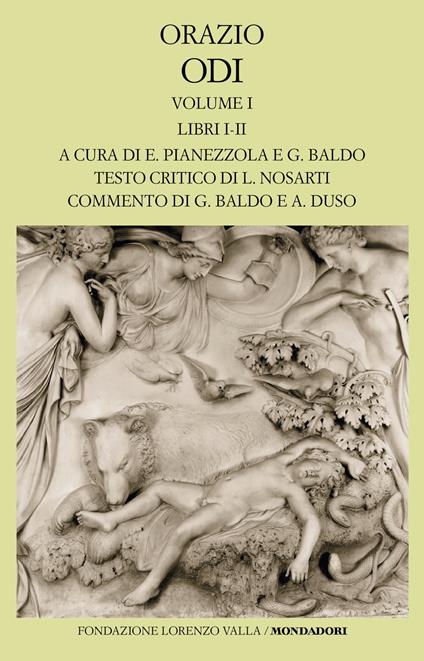 Odi. Testo latino a fronte. Vol. 1: Libri I-II - Quinto Orazio Flacco - copertina