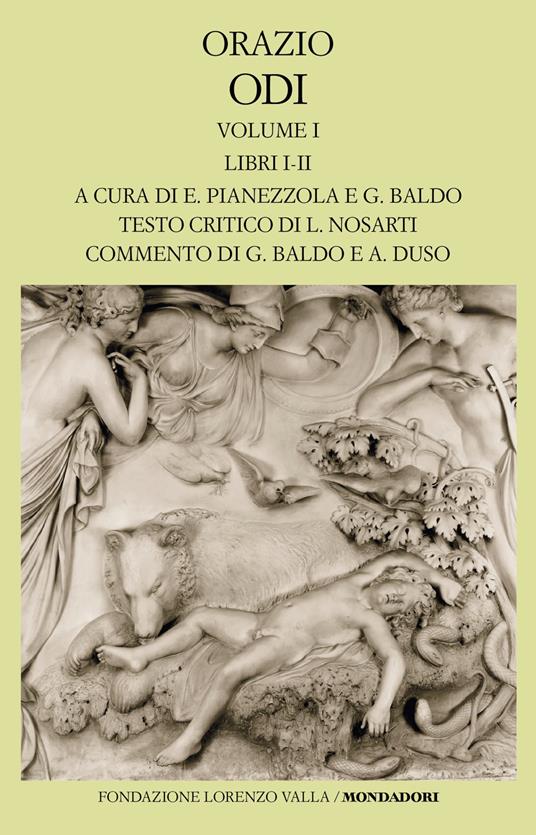 Odi. Testo latino a fronte. Vol. 1: Libri I-II - Quinto Orazio Flacco - copertina