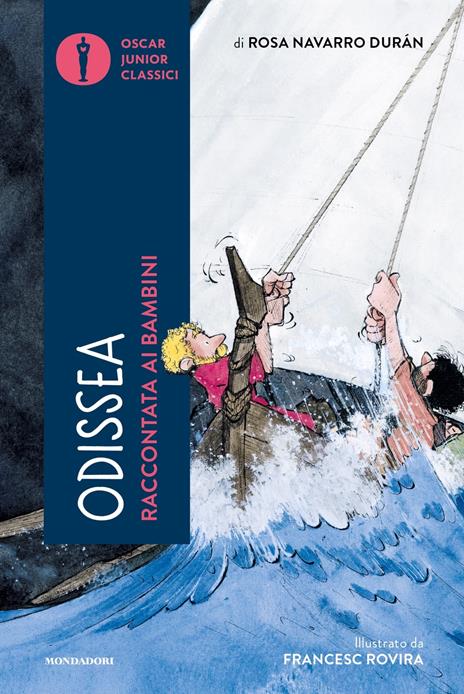 L'Odissea raccontata ai bambini - Rosa Navarro Durán - copertina