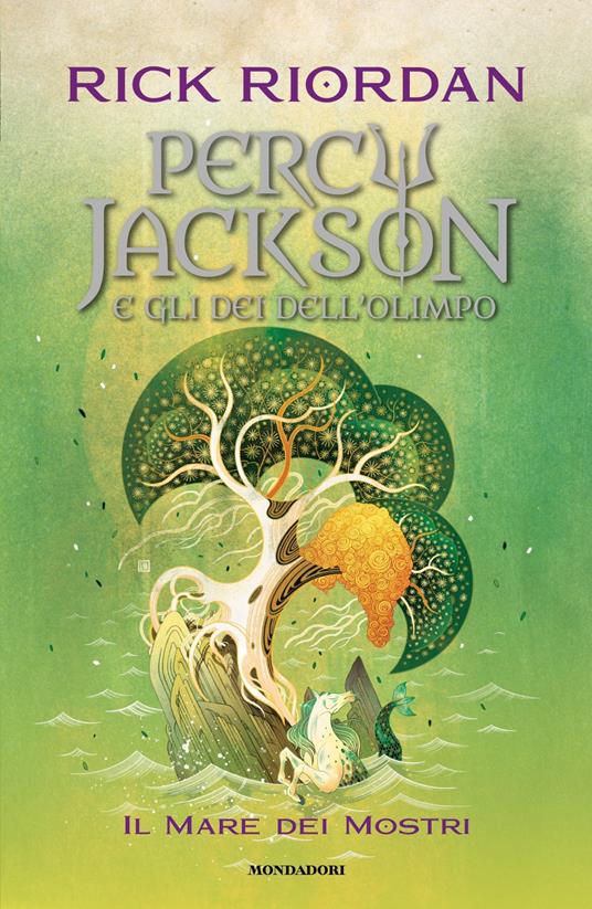 Il mare dei mostri. Percy Jackson e gli dei dell'Olimpo. Vol. 2 - Rick Riordan - copertina