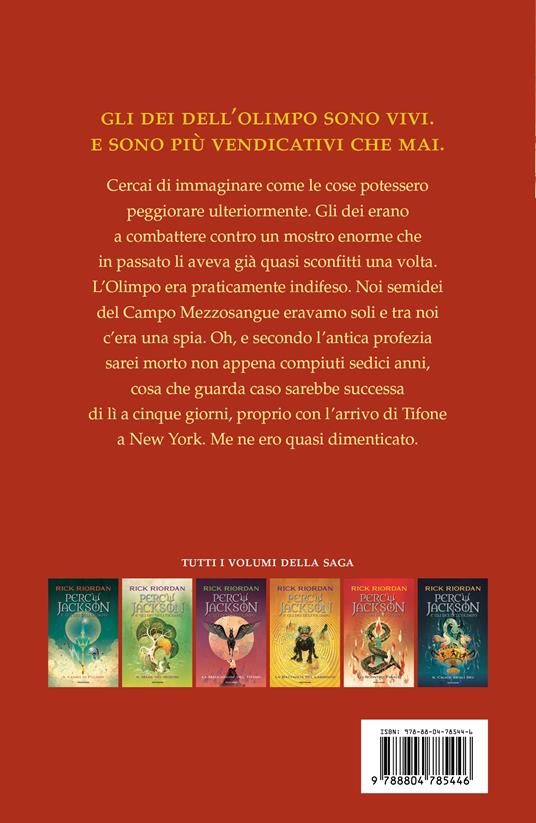 Lo scontro finale. Percy Jackson e gli dei dell'Olimpo. Vol. 5 - Rick Riordan - 2