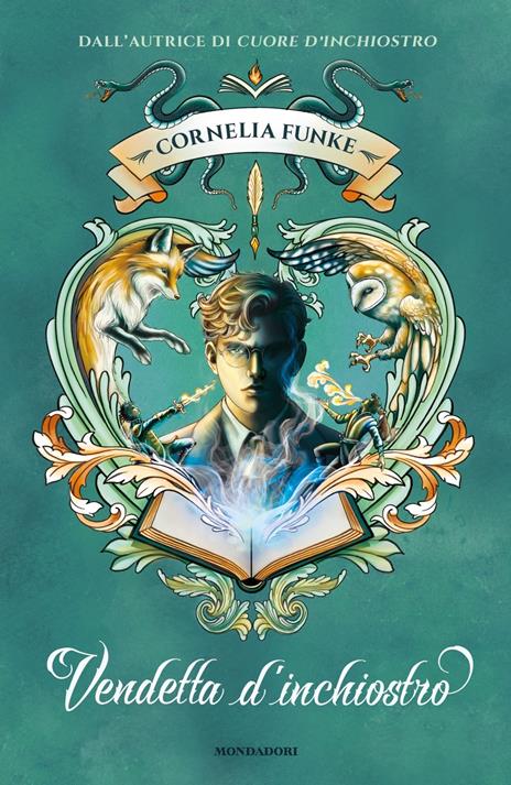 Vendetta d'inchiostro - Cornelia Funke - copertina