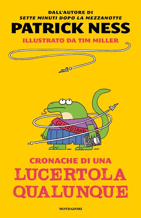 Cronache di una lucertola qualunque - Patrick Ness - copertina