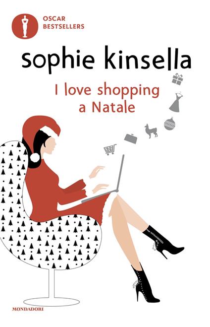 I love shopping a Natale - Sophie Kinsella - copertina