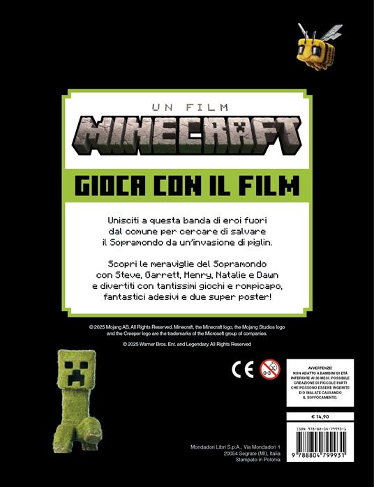 Minecraft. Activity e sticker del film - 2