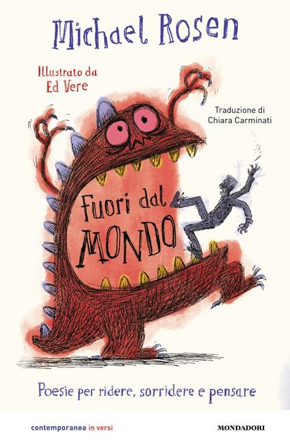Fuori dal mondo. Poesie per ridere, sorridere e pensare - Michael Rosen - copertina