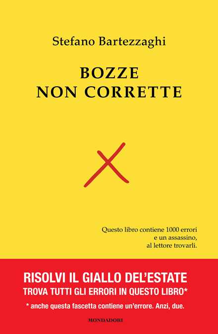 Libro Bozze non corrette Stefano Bartezzaghi Pier Mauro Tamburini