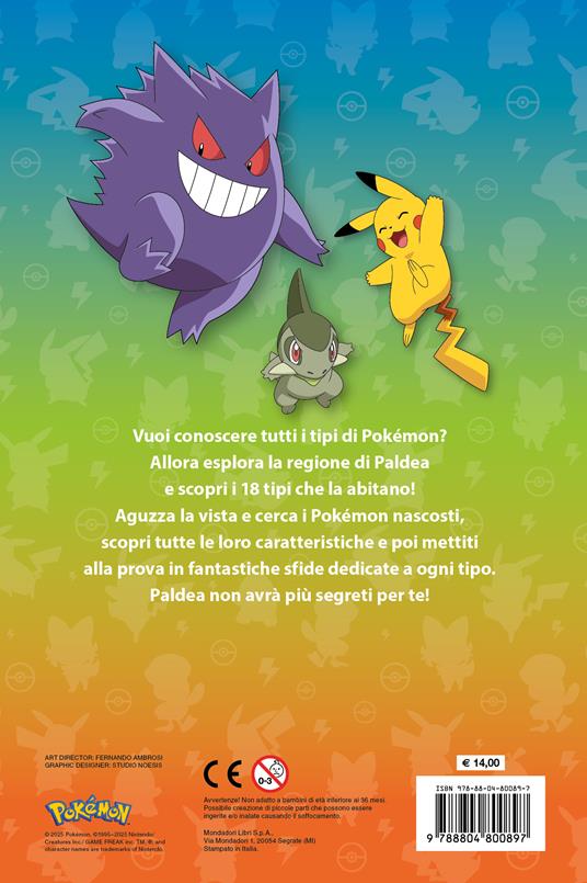 Pokémon. Cerca e trova i tipi di Paldea - 2