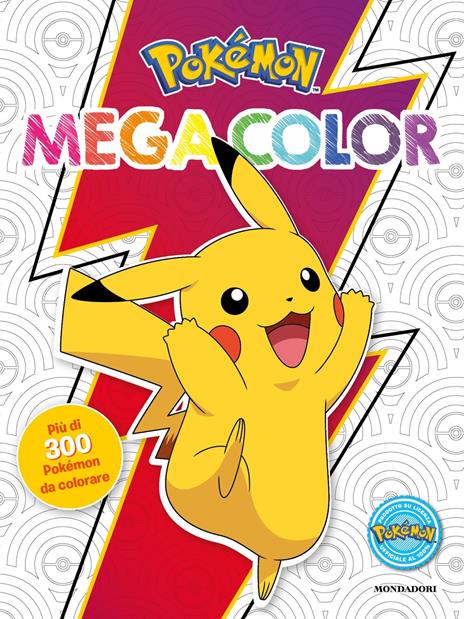 Pokémon. Mega color. Ediz. illustrata - copertina