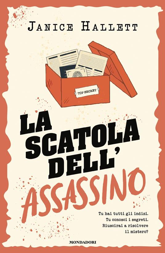 La scatola dell'assassino - Janice Hallett - copertina