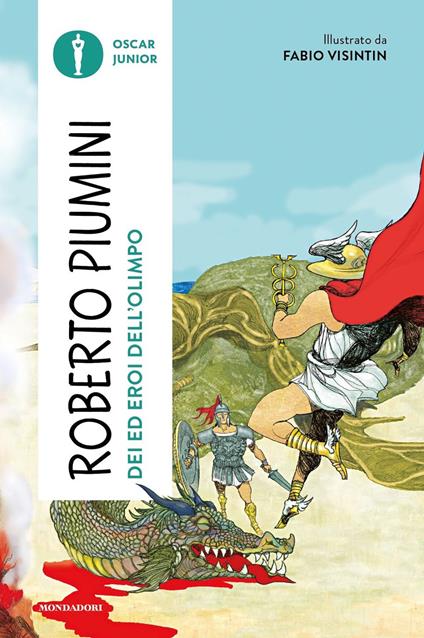 Dei ed eroi dell'Olimpo - Roberto Piumini - copertina