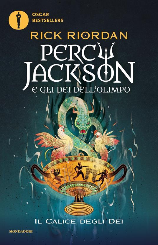 Il calice degli dei. Percy Jackson e gli dei dell'Olimpo - Rick Riordan - copertina