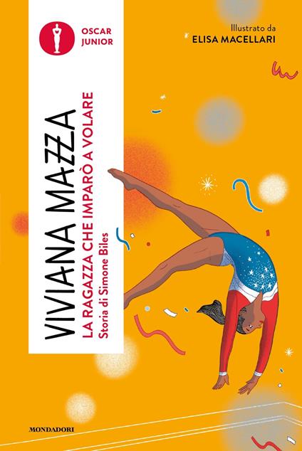 La ragazza che imparò a volare. Storia di Simone Biles - Viviana Mazza - copertina