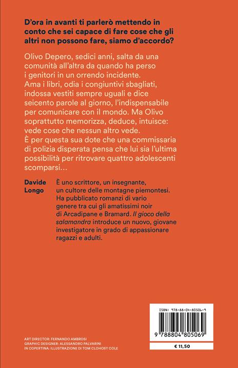 Il gioco della salamandra - Davide Longo - 2