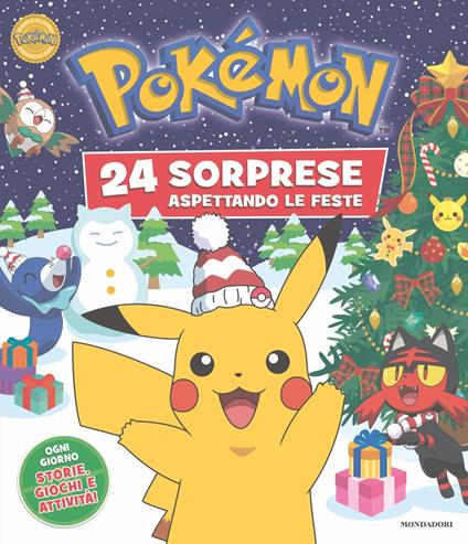 Pokémon. 24 sorprese aspettando le feste. Ediz. illustrata - copertina