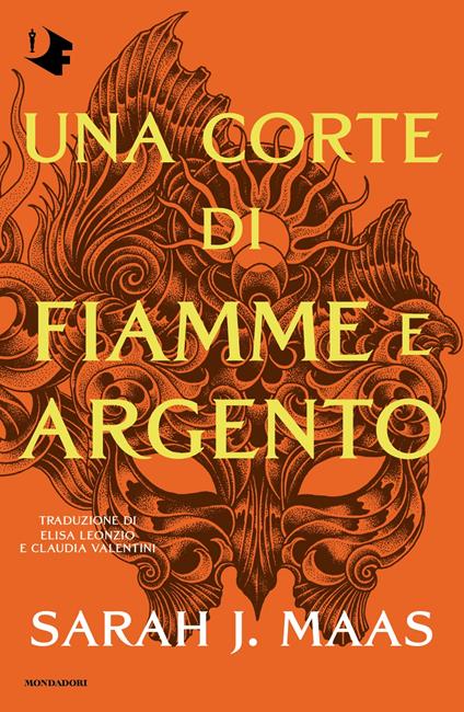 Una corte di fiamme e argento - Sarah J. Maas - copertina