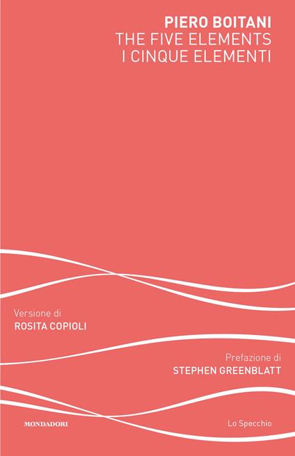 The five elements-I cinque elementi - Piero Boitani - copertina