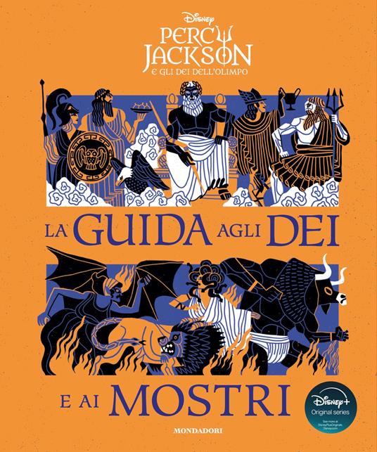 Percy Jackson e gli dei dell'Olimpo. La guida agli dei e ai mostri - copertina