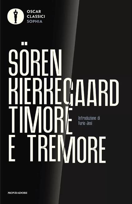 Timore e tremore - Søren Kierkegaard - copertina