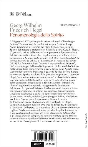 Fenomenologia dello spirito - Friedrich Hegel - 3
