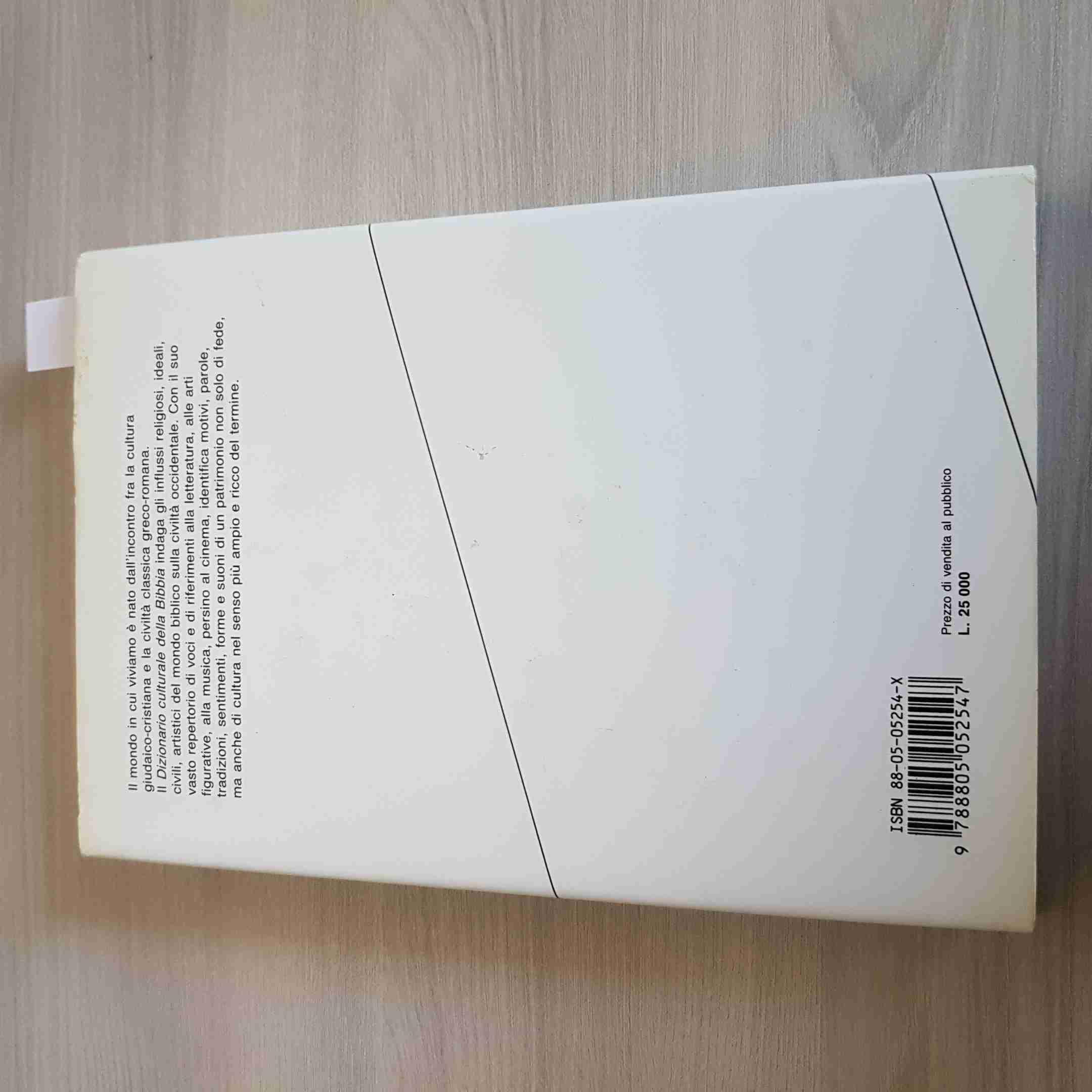 Dizionario culturale della Bibbia