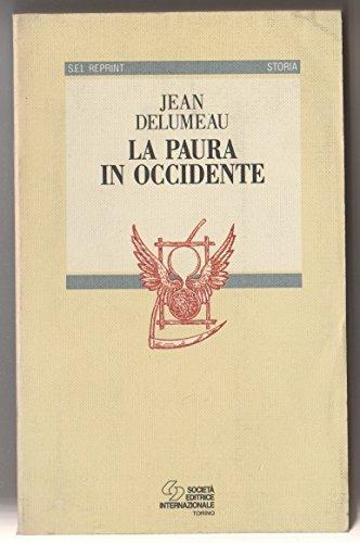 La paura in Occidente - Jean Delumeau - copertina