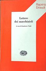 Lettere dei macchiaioli