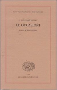 Le occasioni - Eugenio Montale - copertina
