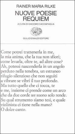 Nuove poesie-Requiem - Rainer Maria Rilke - copertina