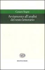 Avviamento all'analisi del testo letterario